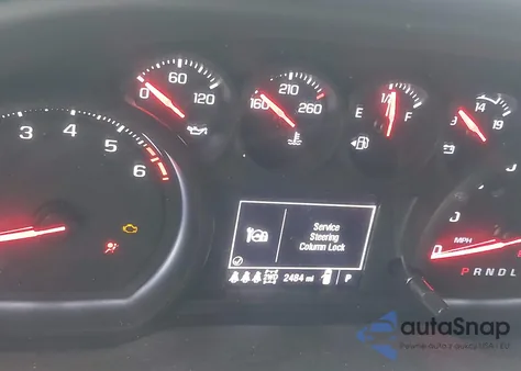 2025 Chevrolet Silverado 1500 4Wd Short Bed Custom z USA, uszkodzony, nr VIN 1GCPKBEKXSZ227760